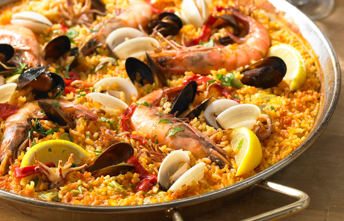 Paella para 4 personas