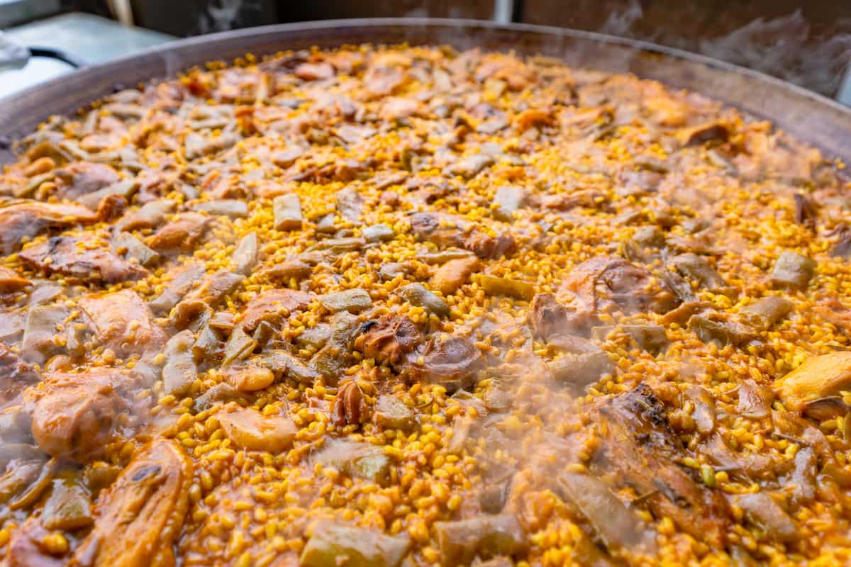 Paella para 8 personas